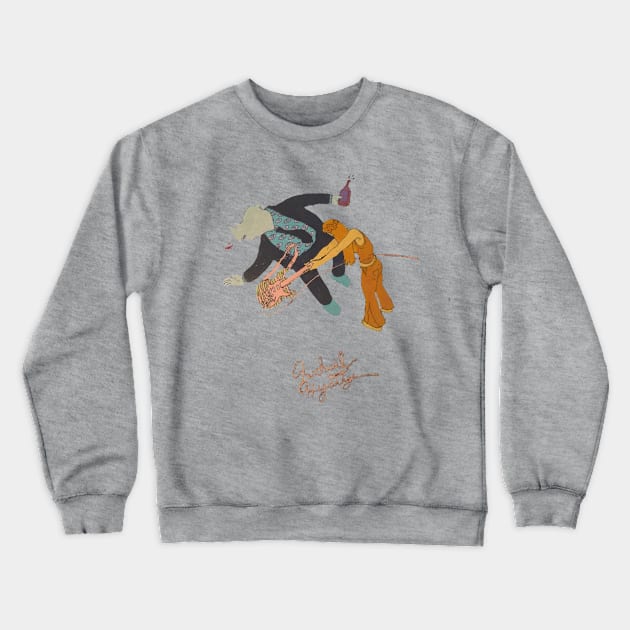 Strings and horns Crewneck Sweatshirt by MichaelHegarty